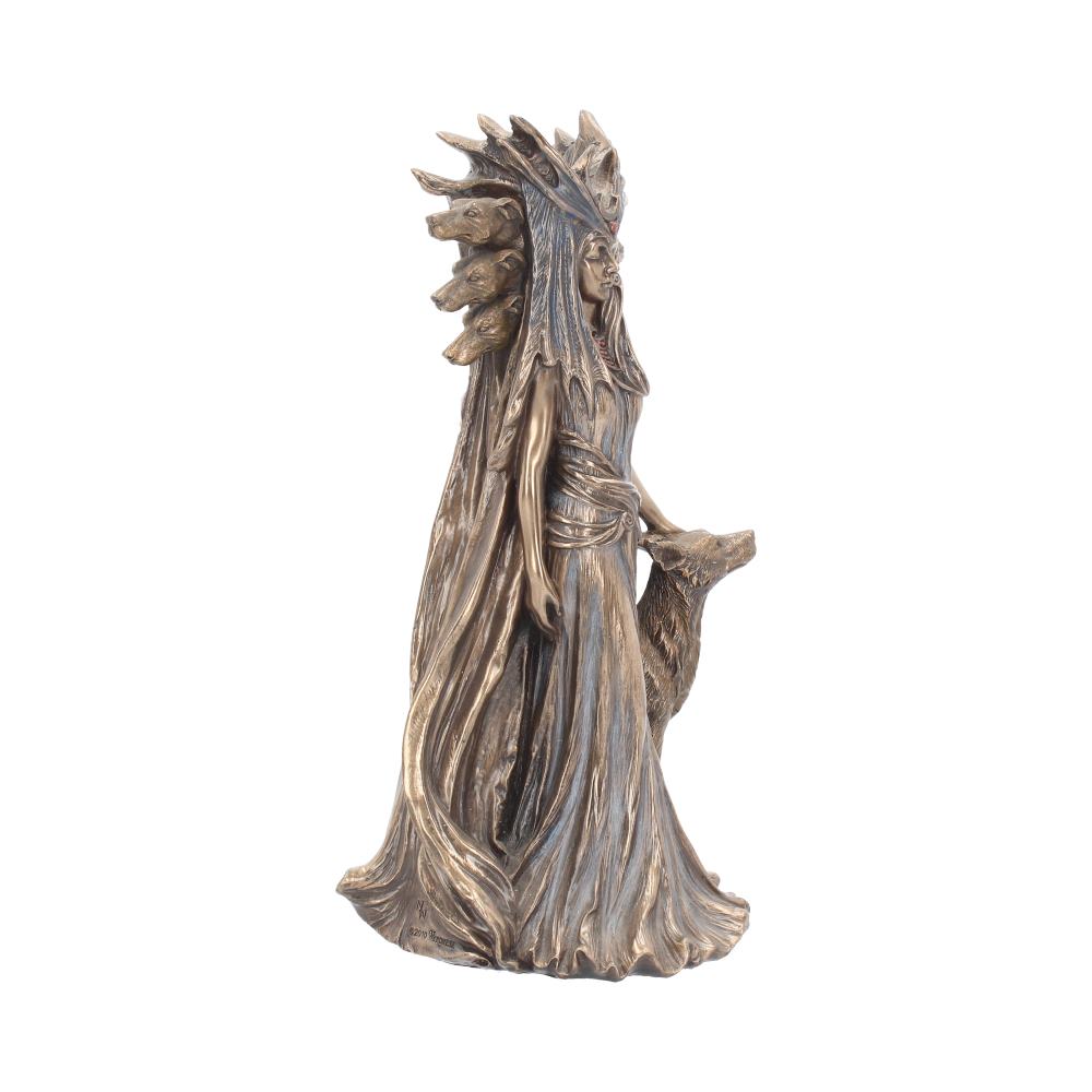 25cm Hekate Bronze Figurine by Marc Potts Greek Goddess