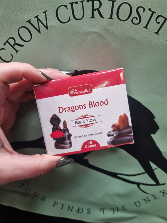 Dragons Blood Back Flow Incense Cone