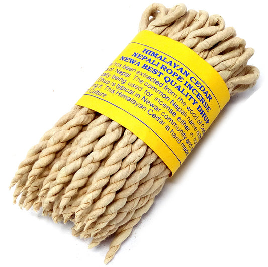Pure Herb Cedar Rope Incense