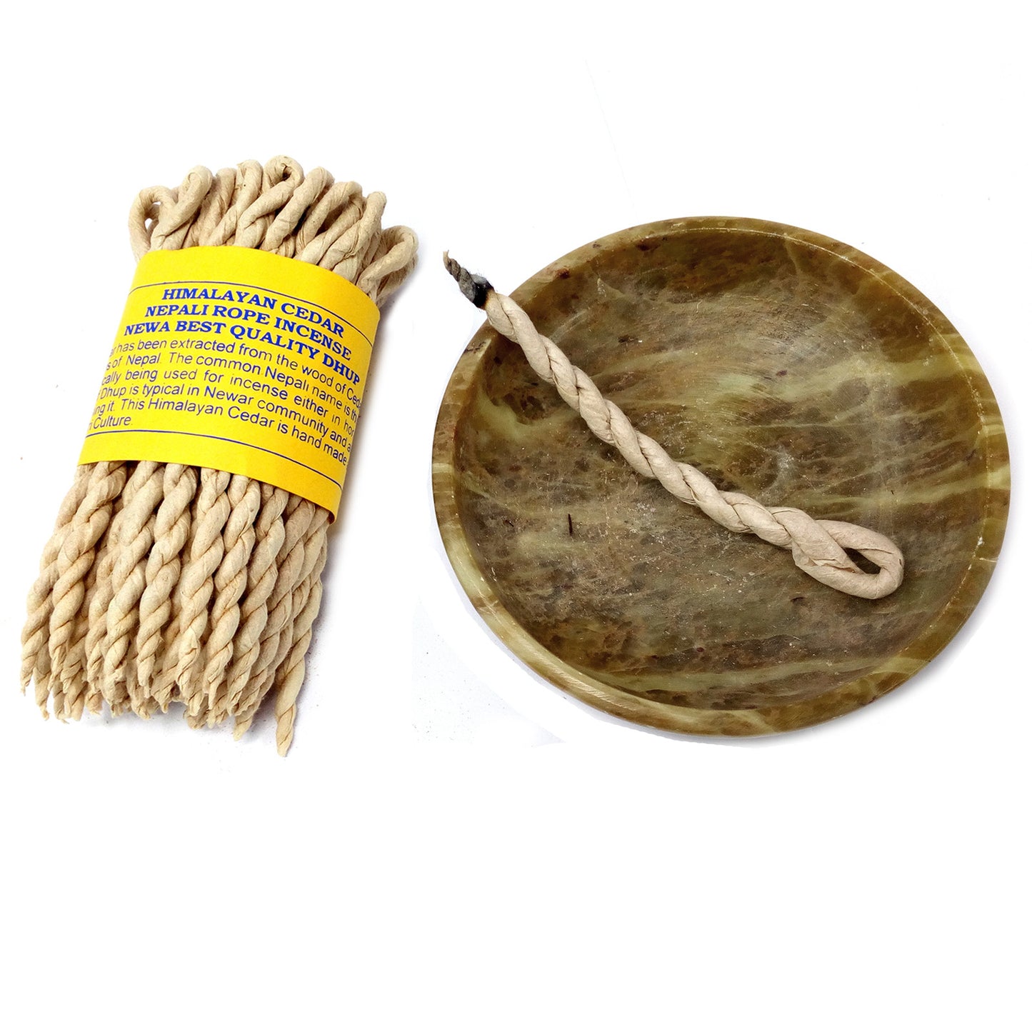 Pure Herb Cedar Rope Incense