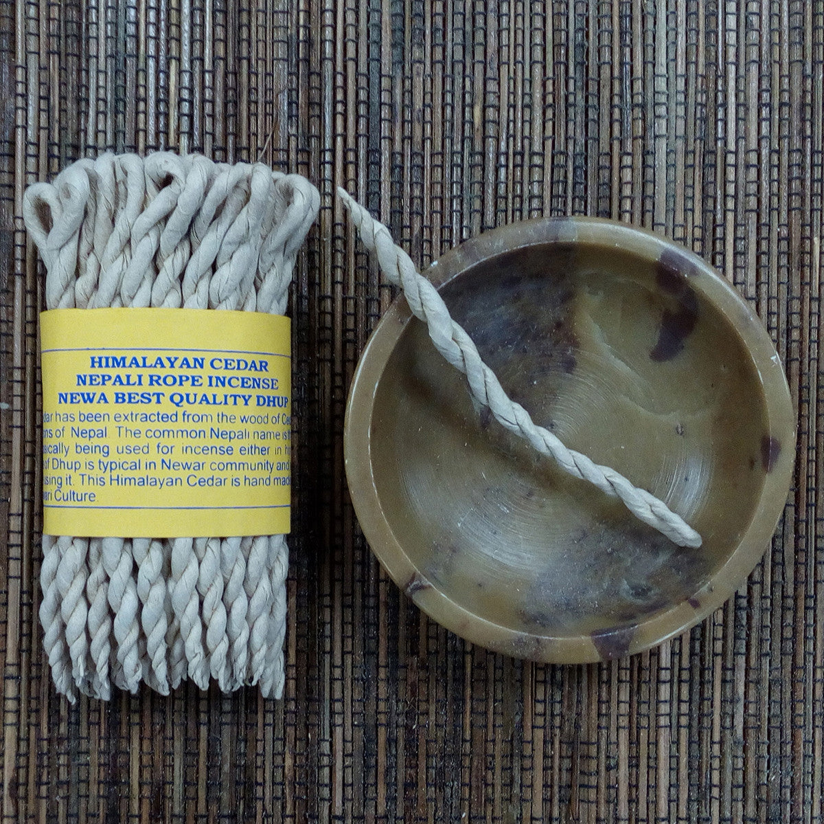 Pure Herb Cedar Rope Incense