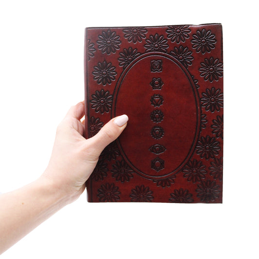 Small Notebook with strap - Chakra Mandala